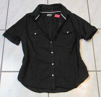 TOP!!! Schwarze OKAY Bluse in Gr. S