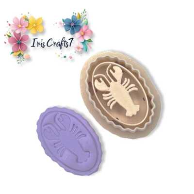 Skorpion für Polymer Clay Cutter | 3D-gedrucktes Tonwerkzeug | IrisCrafts7 UK