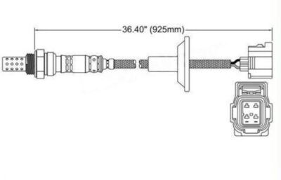 Pre Cat o2 Oxygen Sensor for Mitsubishi Lancer Ralliart 2008 on 4B11T 2.0L Pre Cat o2 Oxygen Sensor for Mitsubishi Lancer Ralliart 2008 on 4B11T 2.0L