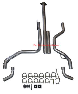 15-20 Ford F150 2.7 3.5 5.0 Performance Dual Exhaust Kit CatBack Pipe Kit