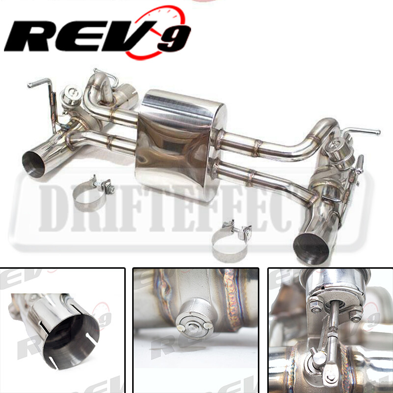 FOR FERRARI 488 GTB/SPIDER 2015-20 REV9 FLOWMAXX SPORT MUFFLER AXLE-BACK EXHAUST