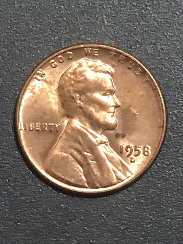 1958-D 1C lincoln wheat cent RB - Picture 5 of 15