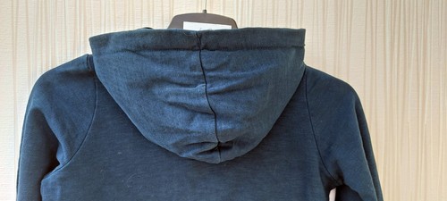 Hoodie Cardigan H&M divided Gr. 34 azurblau Sweat Maße anbei - Bild 10 von 10