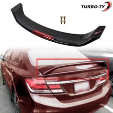 Rear Trunk Spoiler Glossy Black For Honda Civic 2013 2014 2015 SI Style Painted