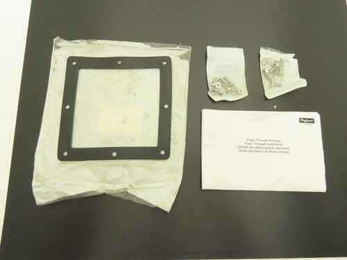 Hoffman F66WGSS Wireway Gasket Kit 6" x 6" Stainless Steel Bolts Lot of 4 - Picture 5 of 6