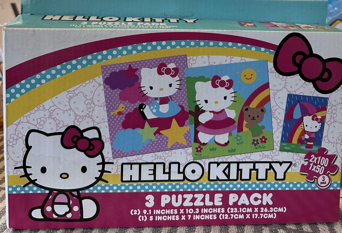 Hello Kitty エンジェル セット売り HELLO KITTY 3 PUZZLE PACK NEW | eBay