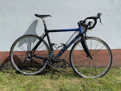 Rennrad Carbon Storck 53 cm Ultegra schwarz blau