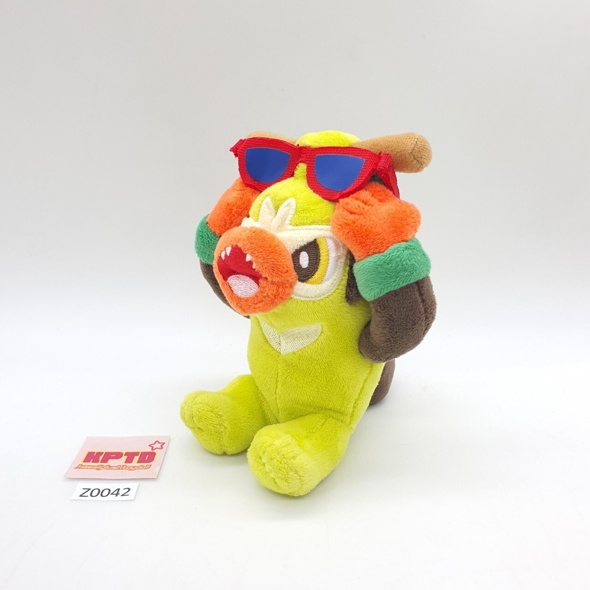 Thwackey Z042 Pokemon Center Galar Tabi Key Chain 2020 Plush 5