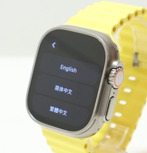 Apple Watch Ultra Titanium Case 49mm (GPS + Cellular) Yellow MNH93LL/A - Afbeelding 2 van 15