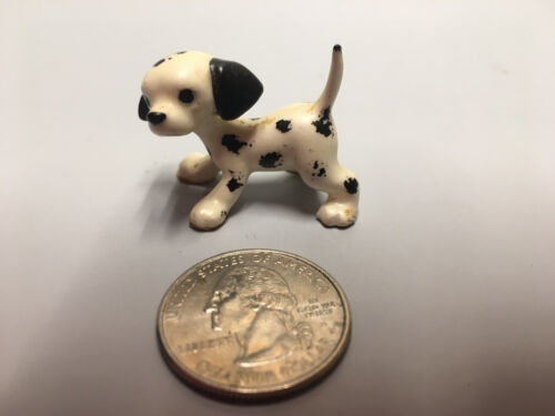 Vintage Hagen Renaker Miniature Porcelain Dalmatian Puppy Dog Figure - Picture 4 of 4
