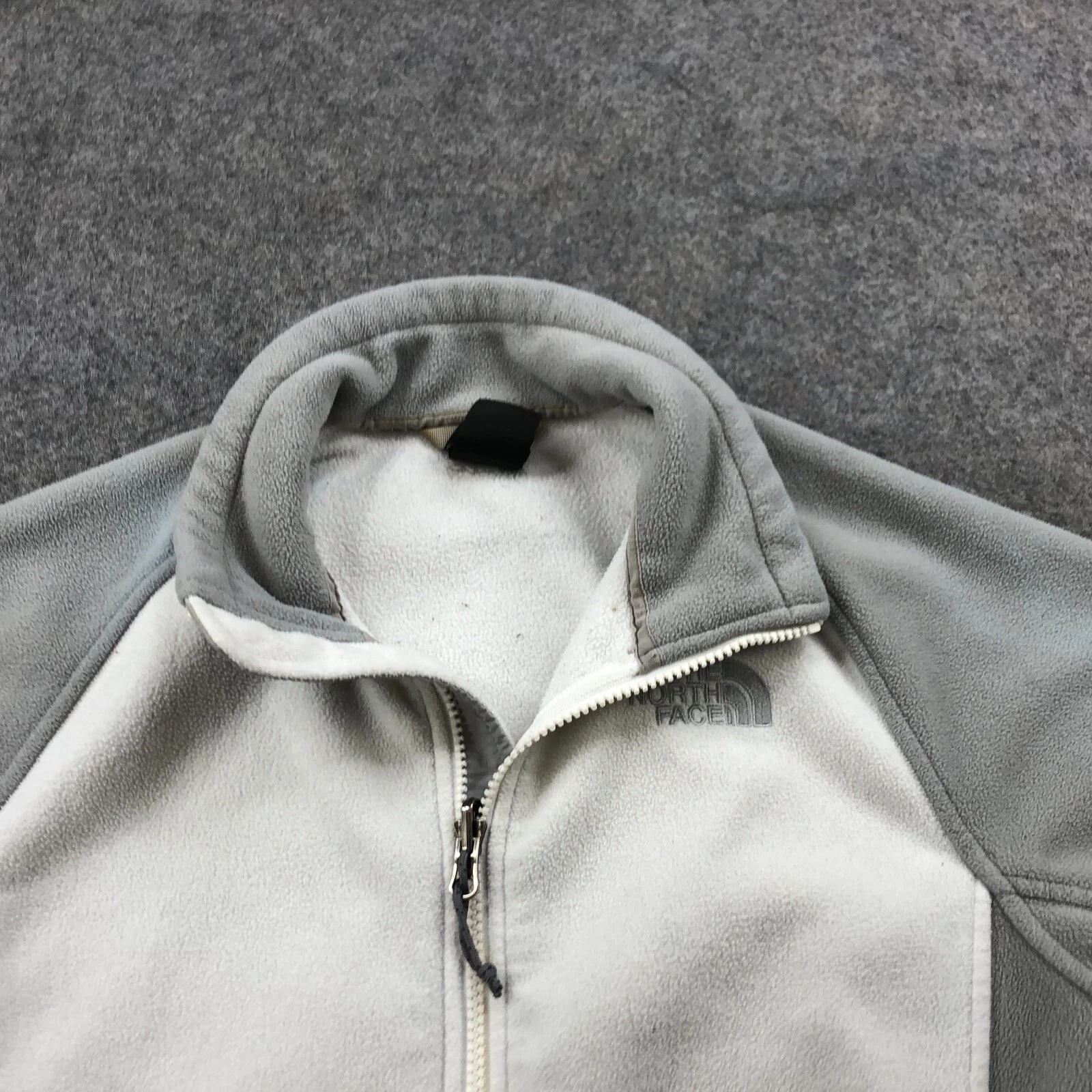 north-face fleece zip hiking casual preppy jacket