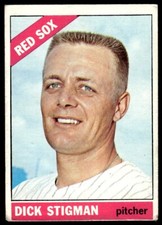 1966 Topps Dick Stigman + + Boston Red Sox #512