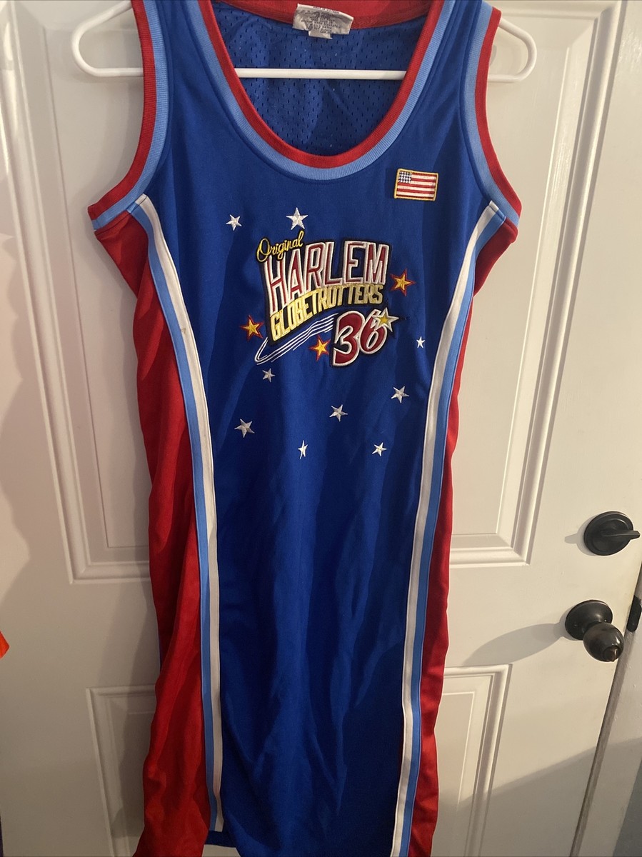 Platinum FUBU Harlem Globetrotters Women's Dress Medium Meadowlark 36 75 Anniv Platinum FUBU Harlem Globetrotters Women's Dress Medium Meadowlark 36 75 Anniv