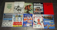 10x OLYMPISCHE SPIELE (Zeitraum: 1972 - 2008) Nachschlagewerk GUTER ZUSTAND