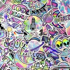 50 Pcs Razor ET Fun Bomb Stickers for Laptops Journal Planner Bottles Phone L05S