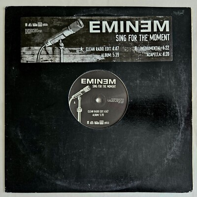 2002 - EMINEM - SING FOR THE MOMENT - INTERSCOPE RECORDS ORIGINAL PROMO
