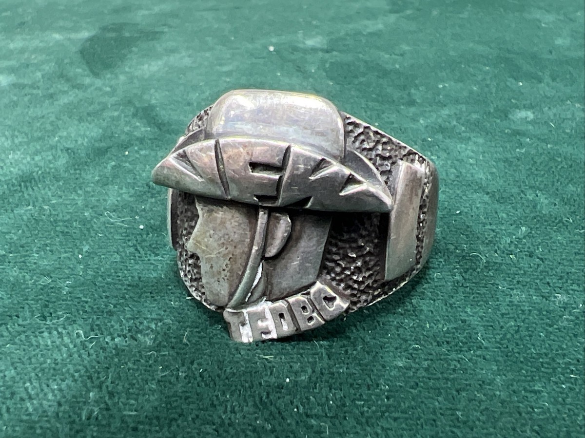 Vintage Veterans Of Foreign Wars VFW TFDBC Sterling Silver
