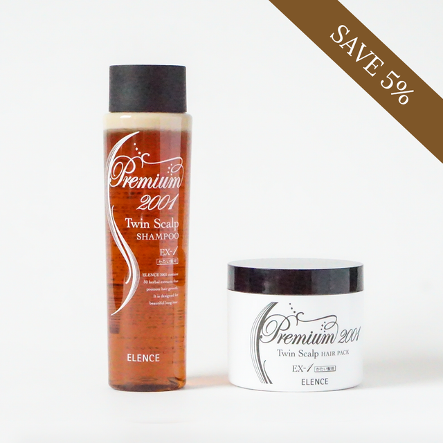 Elence Premium 2001 Twin Scalp Shampoo Ex 1 For Hard Hair 320ml