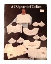 A POTPOURRI OF COLLARS Instructions Drawn Thread Work, Hardanger & Cross Stitch