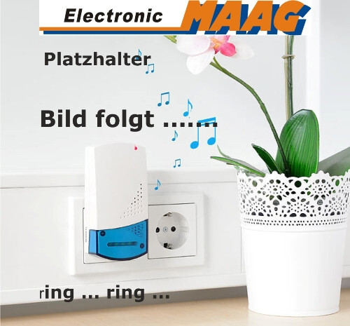 Funk Klingeltaster batterielos zur Erweiterung für (System auto) v. Maag-Electr - Bild 3 von 4