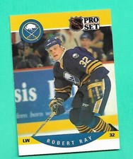 (1) ROBERT RAY 1990-91 PROSET # 419 SABRES  ROOKIE NM CARD (F3767)  