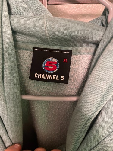 channel 5 Hoodie acid wash Size XL RARE cow hoodie SOLD OUT - Picture 3 of 4