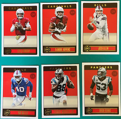 2023 Legacy Football Pick a Card to Complete Your Set [All Cards $1]