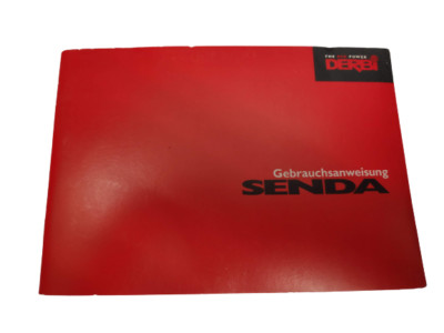 Derbi Senda 50 R User Manual Gebrauchsanweisung Bedienungsanleitung Handbuch