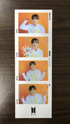BTS JIN YET TO COME IN BUSAN OFFICIAL 4-CUT PHOTO (US SHIP ONLY