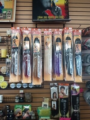 X-pression Xpression Expression 100% Kanekalon 3X Braiding Hair Pre-Stretched 48