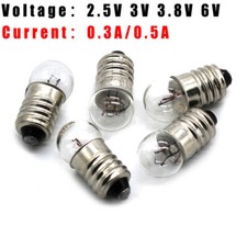 Small Screw Base Lamp Bulbs 11mm Diameter 2.5...
