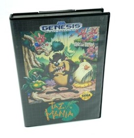 Taz-Mania Sega Genesis TESTED Working Quickship No manual