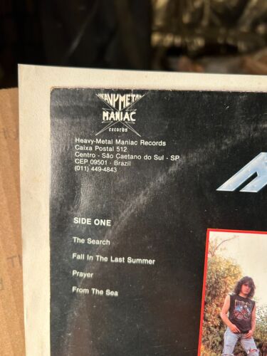 NECROSIS The Search LP 1989 Brazil Heavy Metal Maniac RARE Chilean Death Thrash - Picture 4 of 9