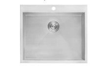 Ruvati Tirana 22" Stainless Steel Drop-In Single Basin Sink - RVU6022