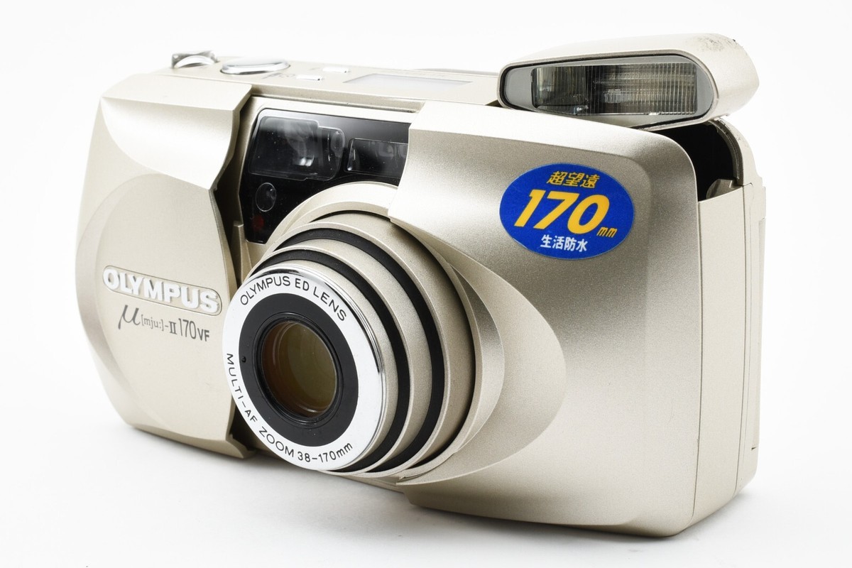 ◾️ OLYMPUS μ Ⅱ 170VF TopMINT】Olympus μ mju II 170 VF 35mm Point & Shoot Film