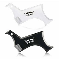 2 pezzi baffi-cazzetto-fodera-barba-fodera-strumento modellante-styling-template-grooming K