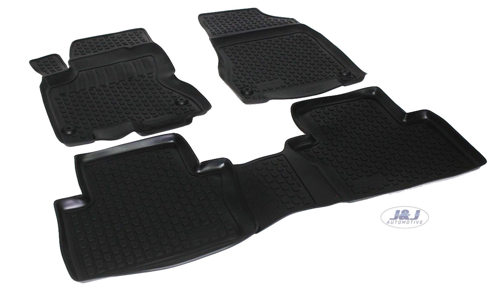 Tapis de sol Koleos 2007-2015 caoutchouc 3D finition haut de gamme