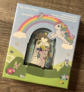 YAY! NEW WITH TAG! Loungefly My Little Pony Windy & Peachy Sliding LE Enamel Pin