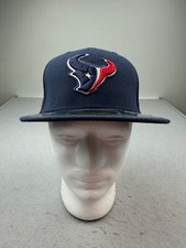 New Era 59Fifty Houston Texans Navy NFL On Field Fitted Hat Cap Sz 6 7/8