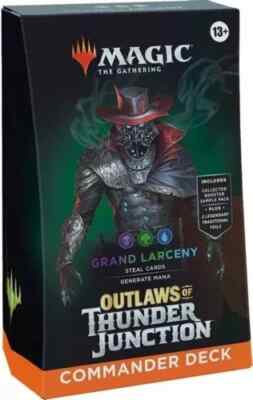 MTG: Outlaws Of Thunder Junction-Grand Larceny Commander Set-Sealed