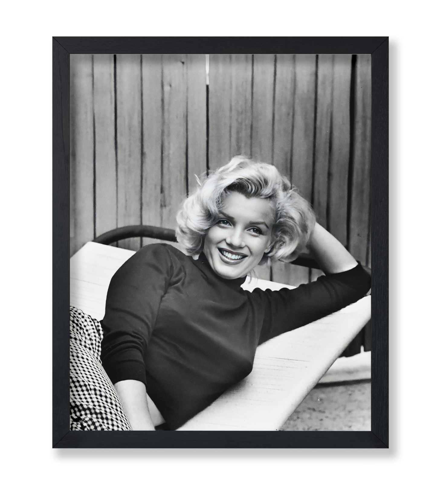 Blonde Actress Poster - Hollywood Print - Celebrity Art - Photography Art - F...
