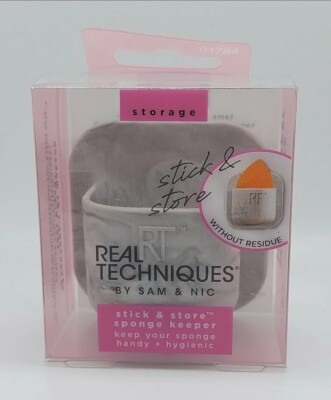 Real Techniques Face Sponge Storage Store #01784 New   ORIGINAL     
