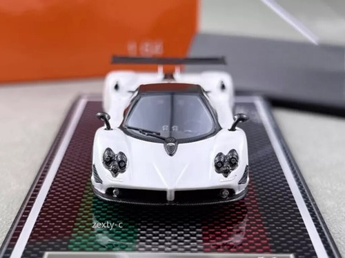 U2 1:64 White Zonda Tricolore Racing Sports Model Diecast Resin Car - Picture 5 of 10