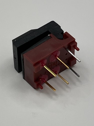 C&K MP01 BLACK Button Momentary Push Switch 4VA MAX - Picture 3 of 5