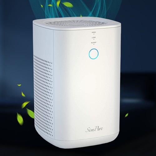 RedyPure Air Purifier for Large Room,300sqft,4Stage True HEPA