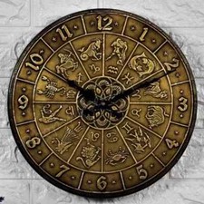 Wanduhr im Vintage Stil