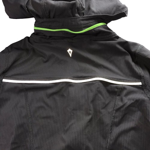 Lululemon Ivivva Girl's Athletic Jacket LIGHT Gray Reflective Full Zip Girls 10 - Picture 5 of 14