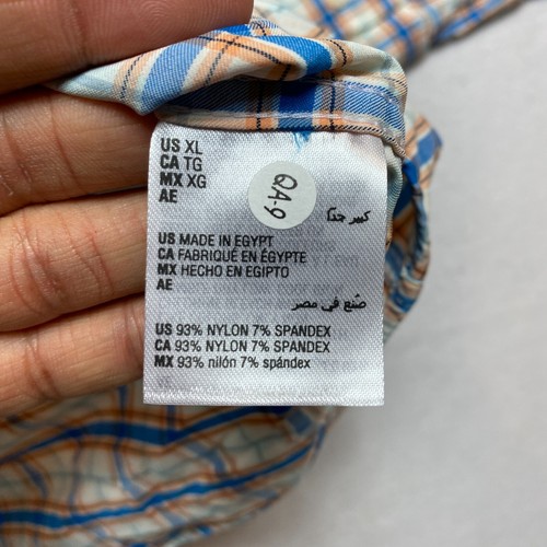 Club Room Shirt Men's XL White Long Sleeve Check NWT $65 - Picture 8 of 12