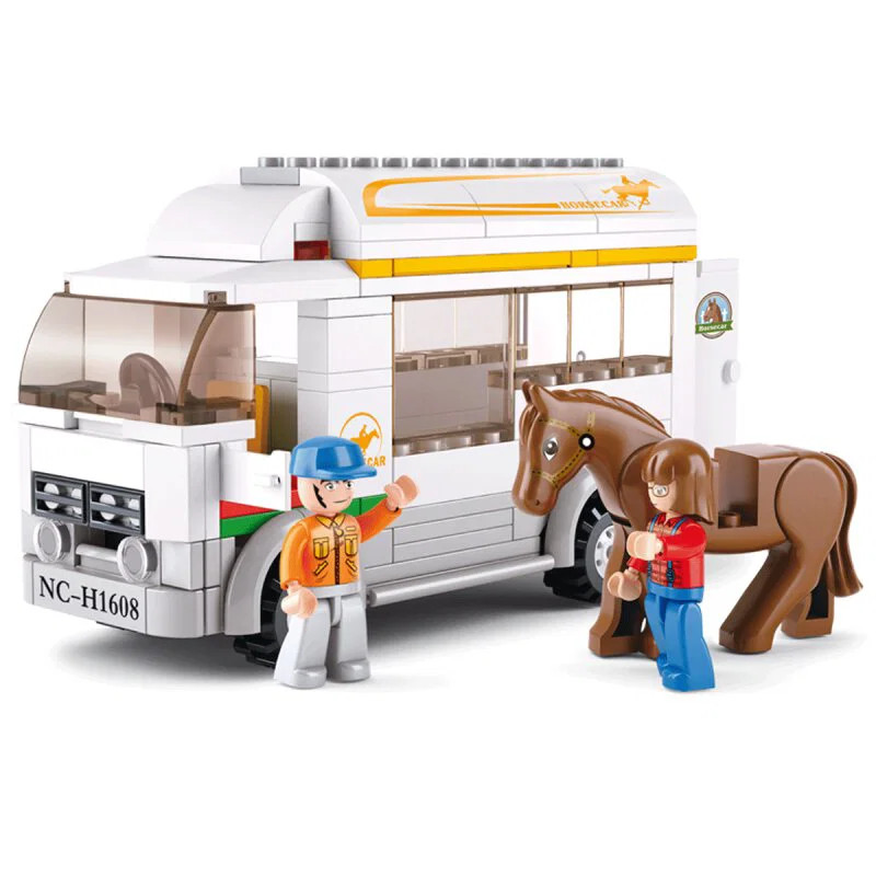 Sluban 0559 - Horse Trailer - New