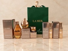 La Mer Genaissance 5pc Mini Travel Skincare Set Eye Ampoule Serum Cream Balm Bag